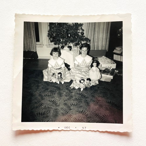 1957 christmas photograph - 1957, •
